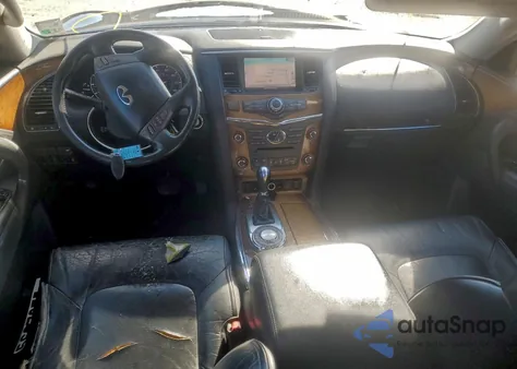 2012 Infiniti Qx56 z USA, uszkodzony, nr VIN JN8AZ2ND7C9715122